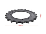 12 Bolt 21 Teeth Drive Sprocket for Bobcat Mini Excavator 331 334 325D 325E 328D 328E 328G 428 86460260