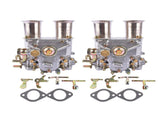 2X Carburetors Twin Choke Replacement for 45 DCOE Weber 152 4 Cyl 6 Cyl V8 Engines 19600.060 62843618