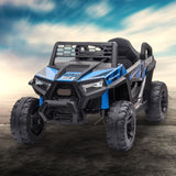 12V kids Ride On Mini UTV, Electric Car with Front LED Lights and Horn, Single Seat with a Safety W2181137739