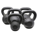 30LBS Solid Cast Iron Kettlebells Ideal for Strength Training, Building Muscles 42078031