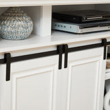 Media Console Table with Storage Cabinet, Mid Century style Entertainment TV Table, Multipurpose W1758P177970
