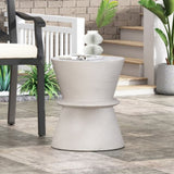 Outdoor LightWeight Concrete Side Table 73452.00