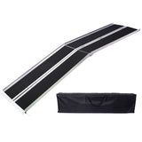 wheel chair ramp 10ft ,aluminium threhold ramp,Portable and Foldable, 600 Pound Capacity, Non-Skid W465142522