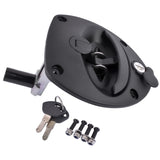 Door Latch Assembly w/ T Handle and 2 Keys Fit for Cummins Kohler Generator 0406-0972-01 A034B471 61367355
