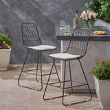 NIEZ COUNTER STOOL 63918.00BLKIVY