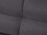 75" Flared Arm Convertible Sleeper Sofa-Dark Gray 97192761