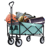 Collapsible Foldable Wagon with strapping system Beach Wagon Utility Utility Wagon Grocery W2932P210084