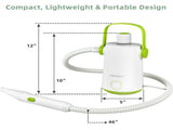 1000W Multipurpose Steam Cleaner - 203&degF High-Temp Steam, 2-3 Bar Pressure, 10.2oz Tank & 12-Min 28270287