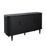 Accent Storage Cabinet, Modern Accent Buffet Cabinet Adjustable Shelves, Freestanding Sideboard W2729P202565