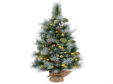 3 FT Pre-Lit Artificial Mini Christmas Tree 03351747