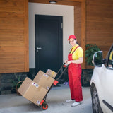 150kg 2-in-1 luggage trolley red 58885307
