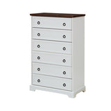 Modern 6 Drawer Dresser, Dressers for Bedroom, Tall Chest of Drawers Closet Organizers & Storage W2275P149119
