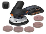 Cordlees Random Orbital Sander, Burshless 20V Electric Sander, 7 Variable Speed Palm Sander, 14272890