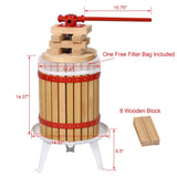 Fruit Wine Press-4.8Gallon/18L W46536790