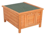 20-inch removable roof, waterproof, green asphalt roof, cedar wood, wooden chicken and rabbit cage 61913269