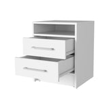 Philadelphia Nightstand, Two Drawers, Concealed Shelf B128P148787
