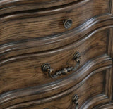 Traditional Nightstand of 3 Drawers Brown Oak Finish 1pc Bedside Table Wooden Formal Bedroom B011P173066