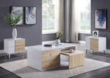 White High Gloss 4-Drawer Coffee Table B062P209128