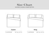 1 PC King/Cal King 100% Cotton Shell Comforter B035P366556