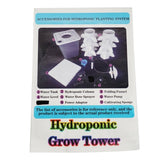 25-pots Vertical Garden Planter Smart Garden Kit with Pump Movable Water Tank for Gardening Lover 77093138