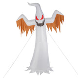 12ft 4pcs LED Lights Giant Scary Ghost Flames and Flashing Red Eyes Inflatable Halloween Decoration 70922330