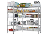 5-layer double row, freely adjustable layer spacing, with adjustable feet, display stand, iron, 67973443