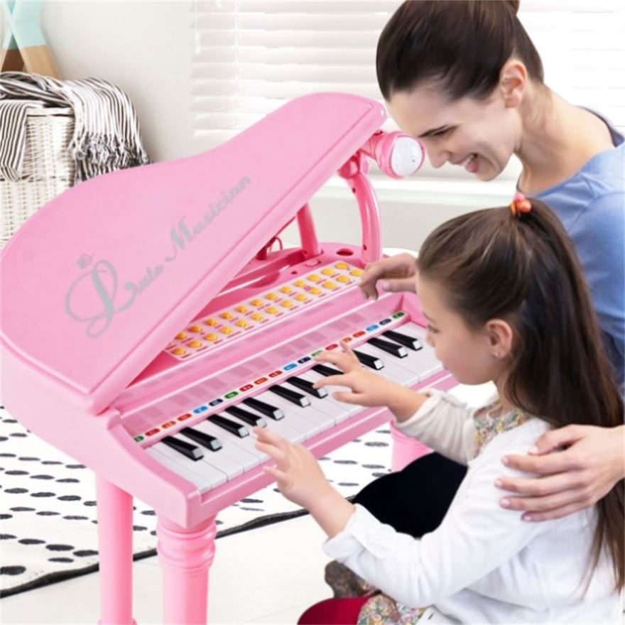 ZNTS Pink Kids Piano 31 Keys Kids PianoZNTS Pink Kids Piano 31 Keys Kids Piano  