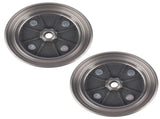 Pair For Kawasaki Mule 3000 3010 4000 4010 KAF950B 4x4 Diesel Front Brake Drums 31193062