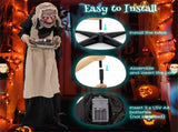 Halloween Standing Greetings Old Lady Decoration 29745196