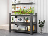 3 Tier Metal Shelves, Adjustable Height Storage Shelving Units for Home, Garage, Laundry, Den, 78714542