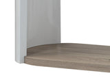 Zoma Oak & White High Gloss Finish Sofa Table B2726P265749