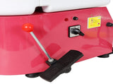10 Inch Electric Pottery Wheel, Ceramic Clay Machine with Foot Pedal & Detachable Basin, 60-300RPM W465P381435