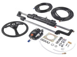 HO5124 468 Complete Marine Hydraulic Steering System w/ 2 x 24ft Hoses 08765647