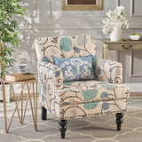 HARRISON TUFTED CLUB CHAIR 53444.00FWBLU