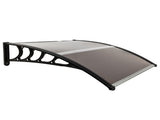 HT-100 x 96cm Household Application Door & Window Rain Cover Eaves Brown Board & 27539880