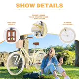 Steel Frame,Multiple Colors, for 10Years Old Girls Bike,24 inch wheel W1019P179156