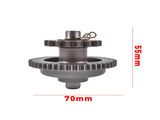 Starter Clutch Assembly Fits for 2018-2023 Yamaha YZ450F YZ450FX WR450F BR9-15570-10-00 04643458