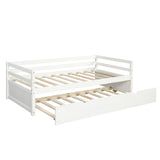Daybed with Trundle Frame Set, Twin Size, White WF191421AAK