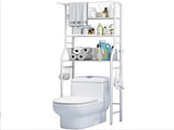 Over The Toilet Storage Rack, 3 Tier Freestanding Bathroom Organizer Shelf, Anti-Rust Metal Space 90351747