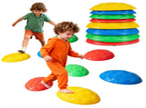 8 Pcs Kids Balance Stepping Stones - Anti-Slip Design, 180LBS Capacity for 3 Toddlers 79023285