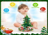 Christmas Tree Building Toy - 701 Pcs with 24-Day Countdown Calendar, 30 LED Warm Lights 52611738