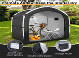 7.25.16 Ft Outdoor Bike Storage Shed Tent Waterproof Bicycle Shelter for 5 Bikes 72313980