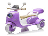 12V Two motors Kids Ride On Level Up Two-seater Electric Motorcycle,Three-wheel Toy W1578P295836