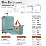 Hardshell Luggage Sets with Bags Lightweight Suitcase Double Spinner Wheels with TSA Lock ,Single N732P193485M