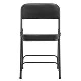 ZNTS 2 Pack Metal Folding Chairs with Padded Seat and Back, for Home and Office, Indoor and Outdoor 69307618