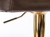 Furniture,Swivel Barstools Adjusatble Seat Height, Modern PU Upholstered Bar Stools with the whole 76385710