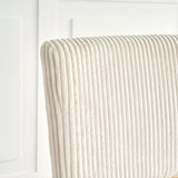 ZNTS Modern Beige simple velvet dining Fabric Upholstered Chairs home bedroom stool back dressing W210132720