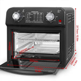 ZNTS 12.5 Quart 7-in-1 Convection Toaster Oven, 1500W, 5 Pre-set Menus, Roast, Bake, Grill, Broil, Toast, W1002P292365