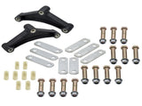 Tandem Axle Trailer Spring Suspension Rebuild Kit Wet Bolt 3" Shackle 7K-14K 52710526