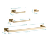 4- Piece Bathroom Hardware Set 91620161